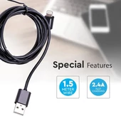 Iphone Cable Black With MFI Licence