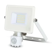 20W LED Sensor Floodlight SAMSUNG CHIP Cut-OFF Function White Body 6400K