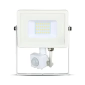 20W LED Sensor Floodlight SAMSUNG CHIP Cut-OFF Function White Body 4000K