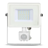 30W LED Sensor Floodlight SAMSUNG CHIP Cut-OFF Function White Body 3000K