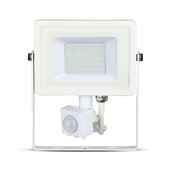 30W LED Sensor Floodlight SAMSUNG CHIP Cut-OFF Function White Body 3000K