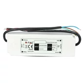 V-TAC műanyagházas IP67 LED tápegység 12V 75W 6A - SKU 3235