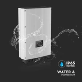 5KW On Grid Solar Inverter With LCD Display & DC Switch Three Phase 5YRS Warranty IP66