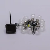 V-TAC napelemes LED party fényfüzér 2m 10db fényforrással - SKU 8559