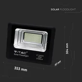 40W LED Solar Floodlight 6000K