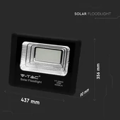 50W LED Solar Floodlight 4000K