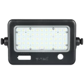 V-TAC napelemes mozgásérzékelős LED reflektor 10W természetes fehér 110 Lm/W - SKU 8674