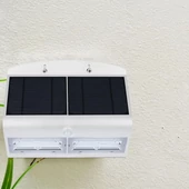 V-TAC napelemes, mozgásérzékelős LED reflektor, fehér, 7W természetes fehér - SKU 8278