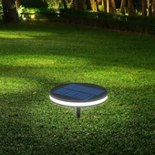 V-TAC napelemes 1.8W leszúrható LED lámpatest, meleg fehér, IP54 - SKU 23015