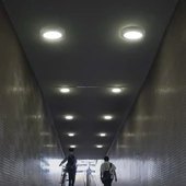 V-TAC PRO felületre szerelhető, műanyag IP20, kerek LED panel 12W, hideg fehér - SKU 78751
