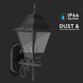 Wall Lamp Large Matt Black Up