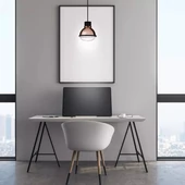 Rose Gold Pendant Light Holder ф250