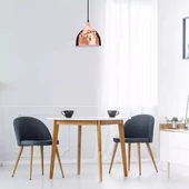Rose Gold Pendant Light Holder ф230