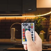 V-TAC RGB + CCT LED szalag vezérlő távirányítóval 12/24V - SKU 2899