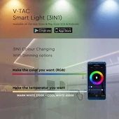 V-TAC RGB + CCT LED szalag WiFi vezérlő távirányítóval 12/24V - SKU 2900