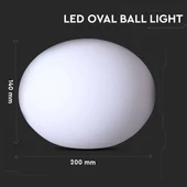 LED Oval Ball Light RGB 20*14CM