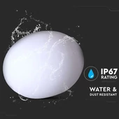 LED Oval Ball Light RGB 20*14CM