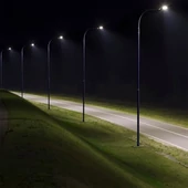 V-TAC RLE utcai LED lámpa, térvilágító ledes lámpatest 100W, PC búra, hideg fehér - SKU 23621