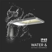 V-TAC RLE utcai LED lámpa, térvilágító ledes lámpatest 50W, PC búra, hideg fehér - SKU 23619