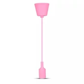 E27 Pendant Holder Pink Body
