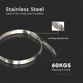 Cable Tie Stainless - 4.6*300mm 100pcs/Pack