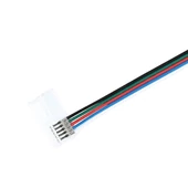 V-TAC rugalmas csatlakozó SMD 5050 RGB+W LED szalagokhoz - SKU 2587