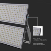 V-TAC SHP 500W LED reflektor, 135 Lm/W, 1 méter kábel, hideg fehér - SKU 97212