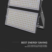 V-TAC SHP 500W LED reflektor, 135 Lm/W, 1 méter kábel, természetes fehér - SKU 23089
