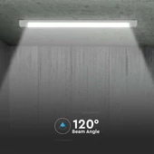 V-TAC bútor, - és pultvilágító LED lámpa 150cm 50W hideg fehér - SKU 8054