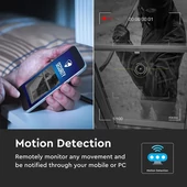 V-TAC Smart - kapucsengő, kamerával, hangszóróval - SKU 8355