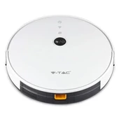 V-TAC Smart - okostelefonról irányítható, fehér robotporszívó - SKU 8649