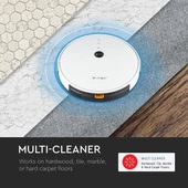 V-TAC Smart - okostelefonról irányítható, fehér robotporszívó - SKU 8649