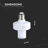 WIFI Lamp Holder Compatible With Amazon Alexa And Google Home