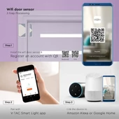 Smart WiFi Open/Close door sensor