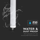 V-TAC LED lámpa 120cm 24W IP65 hideg fehér, 160 Lm/W (X-széria) - SKU 216486