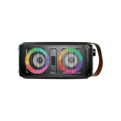 V-TAC Soundor 20W Bluetooth hordozható hangszóró LED világítással, 2x3 inch - SKU 6664
