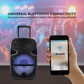V-TAC Soundor 35W Bluetooth hangszóró LED világítással - SKU 7736