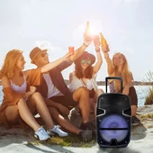 V-TAC Soundor 35W Bluetooth hangszóró LED világítással - SKU 7736