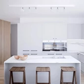 3*GU10 Surface Mount Fitting White Body