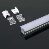 Led Strip Mounting Kit With Diffuser Aluminum 2000* 23*15.5MM Milky