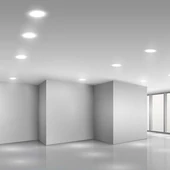 V-TAC süllyeszthető, műanyag IP20, kerek LED panel 18W, hideg fehér - SKU 7866
