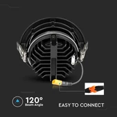 V-TAC süllyeszthető LED COB mélysugárzó lámpa 20W hideg fehér - SKU 2120056