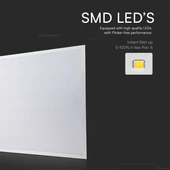 V-TAC süllyeszthető LED panel hideg fehér 40W 60 x 60cm, Philips tápegységgel - SKU 23823