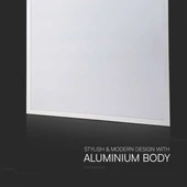 V-TAC süllyeszthető LED panel hideg fehér 40W 60 x 60cm, Philips tápegységgel - SKU 23823