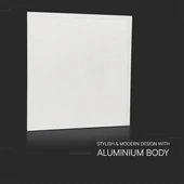 V-TAC süllyeszthető LED panel természetes fehér 25W 60 x 60cm, 180 Lm/W, Back-Lit - SKU 23393