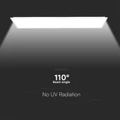 V-TAC süllyeszthető LED panel természetes fehér 40W 120 x 30cm, 120 Lm/W, Back-Lit - SKU 23147