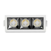 V-TAC süllyeszthető 12° mélysugárzó LED lámpa 12W hideg fehér - SKU 973