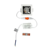 V-TAC süllyeszthető 12° mélysugárzó LED lámpa 4W hideg fehér - SKU 970