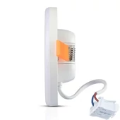 V-TAC süllyeszthető mennyezeti kerek LED panel 18W természetes fehér - SKU 734