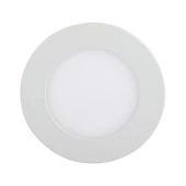 V-TAC süllyeszthető mennyezeti kerek LED panel 6W hideg fehér - SKU 4856